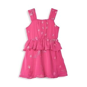 Hatley shooting stars girls dress size 7